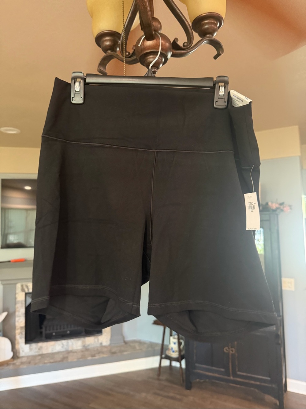 Old Navy Black High-Rise Bike Shorts